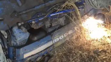 Eski AK Partili ilçe başkanı Şaban İş kazada hayatını kaybetti