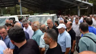 Traktör Kazasında Hayatını Kaybeden Başkan Uğurlandı