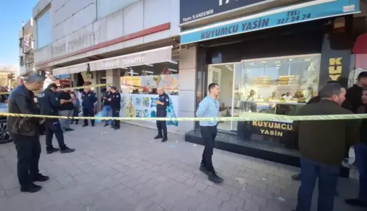 Adana’da Kuyumcu Soygunu